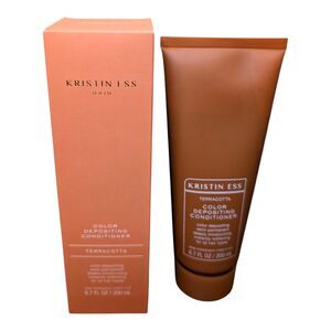 Kristin Ess Color Depositing Conditioner 6.7 Oz Terracotta For All Hair New